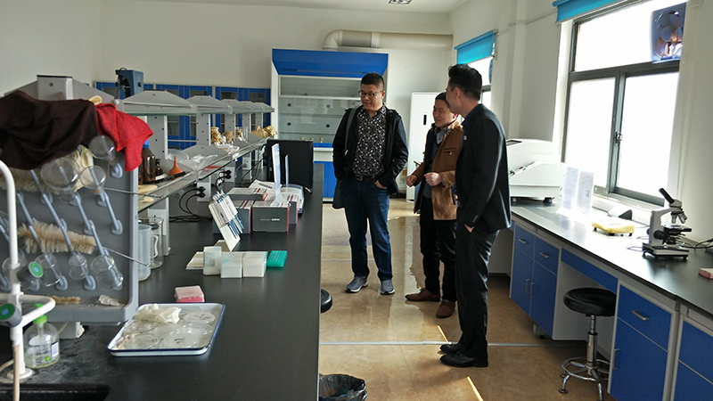 山(shān)東(dōng)尚生(shēng)農(nóng)牧白(bái)總參觀檢測中心